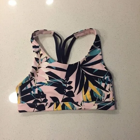 Medium Support Strappy Sports Bra - Picture 3 of 3